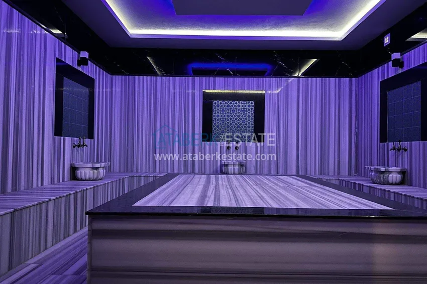 Apartment 2+1 on the beachfront in Kestel, overlooking the sea 16 