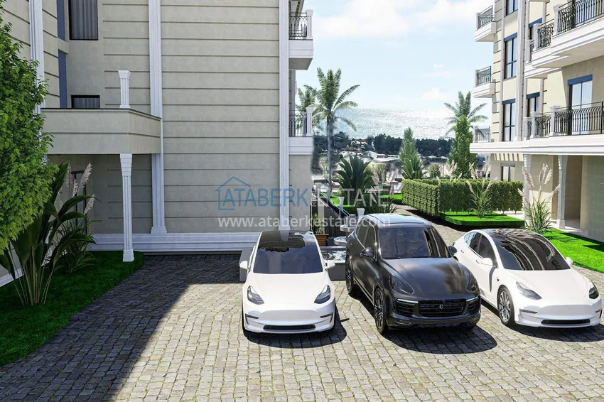 Apartments from a developer with sea views in Kestel — a prestigious complex under construction 18 