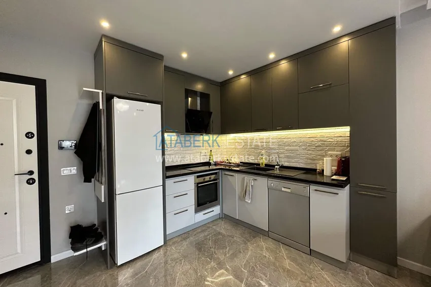 Purchase  1+1 apartment in the center of Alanya, Keykubat beach area - furnished, suitable for a residence permit 2 