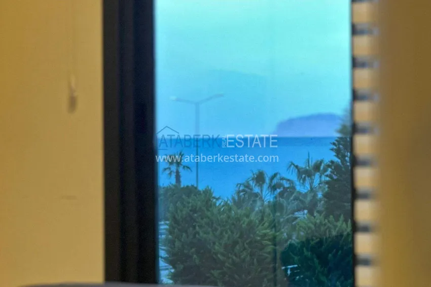 Purchase Apartment 2+1 on the beachfront in Kestel, overlooking the sea 20 