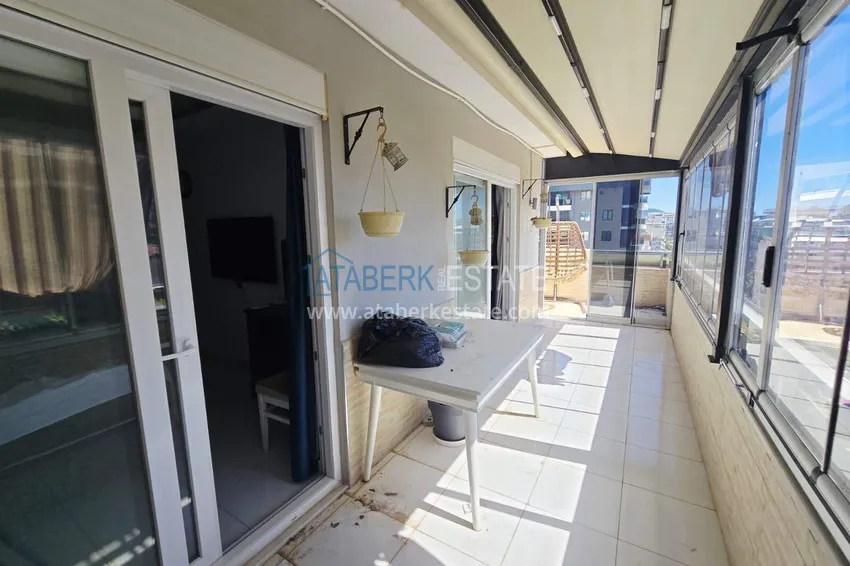 Purchase  3+1 duplex in Mahmutlar - furnished, with jacuzzi and glazed balconies 21 