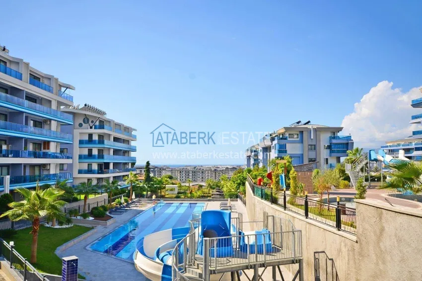 Purchase 3+1 garden duplex in Kargicak - 300 m² private plot 21 