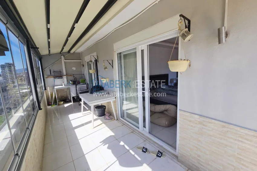 Purchase  3+1 duplex in Mahmutlar - furnished, with jacuzzi and glazed balconies 22 