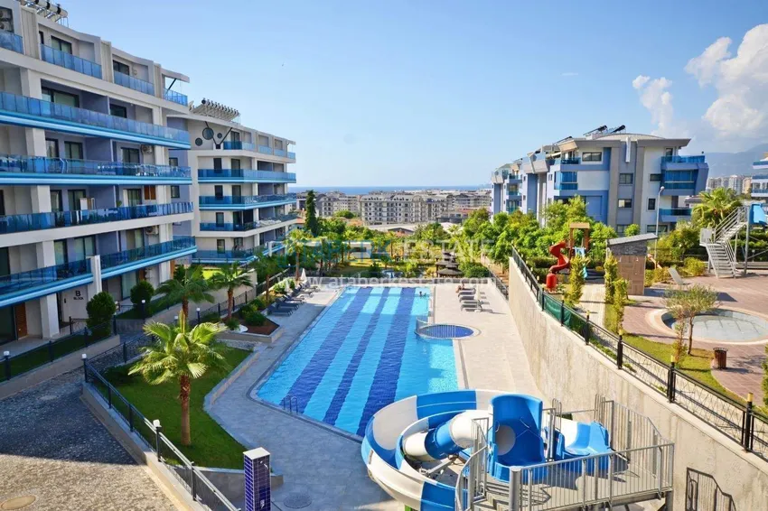 Purchase 3+1 garden duplex in Kargicak - 300 m² private plot 22 