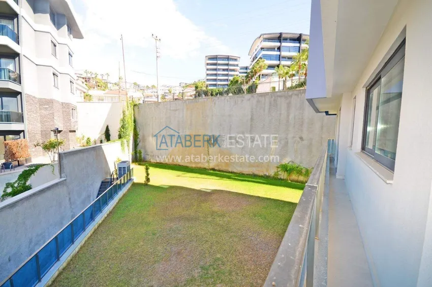 Purchase 3+1 garden duplex in Kargicak - 300 m² private plot 23 