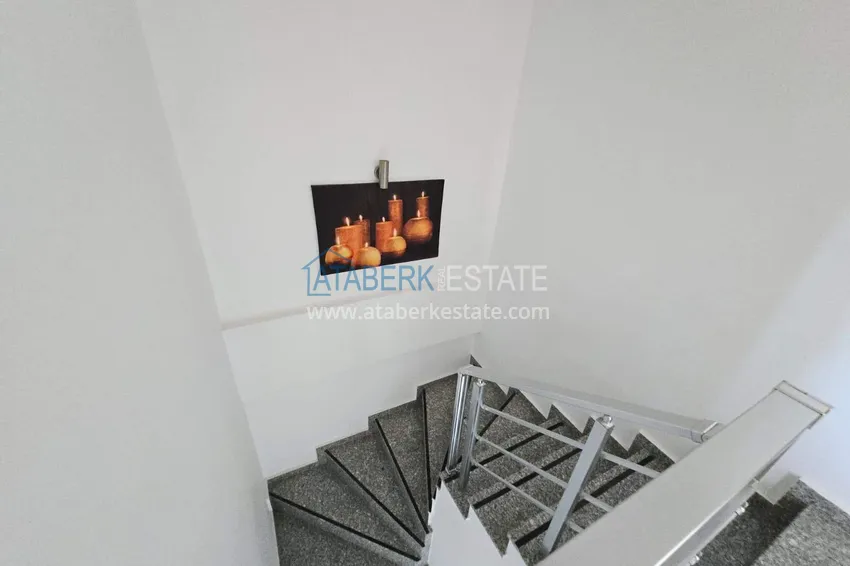 Purchase  3+1 duplex in Mahmutlar - furnished, with jacuzzi and glazed balconies 25 