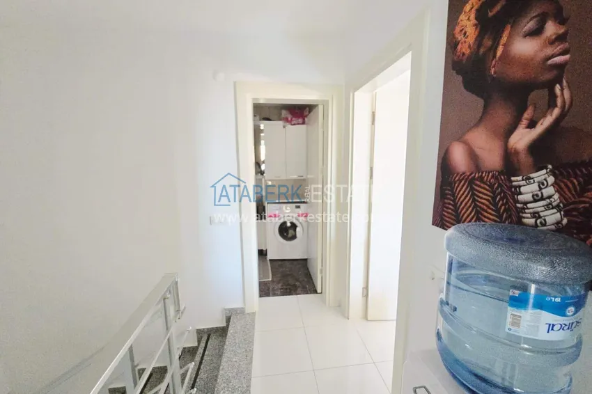 Purchase  3+1 duplex in Mahmutlar - furnished, with jacuzzi and glazed balconies 26 