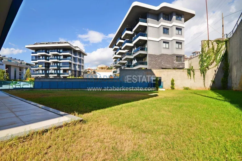 Purchase 3+1 garden duplex in Kargicak - 300 m² private plot 26 