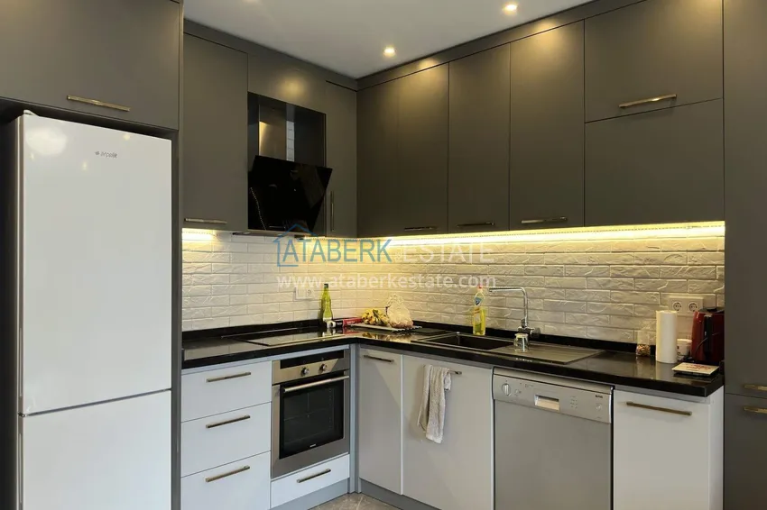 Purchase  1+1 apartment in the center of Alanya, Keykubat beach area - furnished, suitable for a residence permit 4 