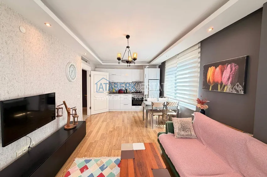 Purchase Apartment 1+1 in Mahmutlar — furniture, partial sea view, 400 m to the beach 4 