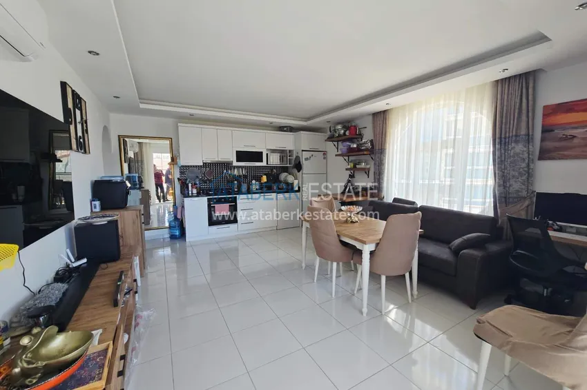 Purchase  3+1 duplex in Mahmutlar - furnished, with jacuzzi and glazed balconies 4 