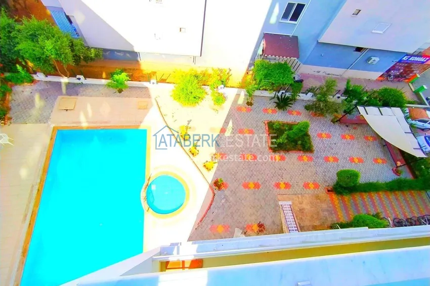 Apartment 1+1 in Mahmutlar — furniture, partial sea view, 400 m to the beach 4 