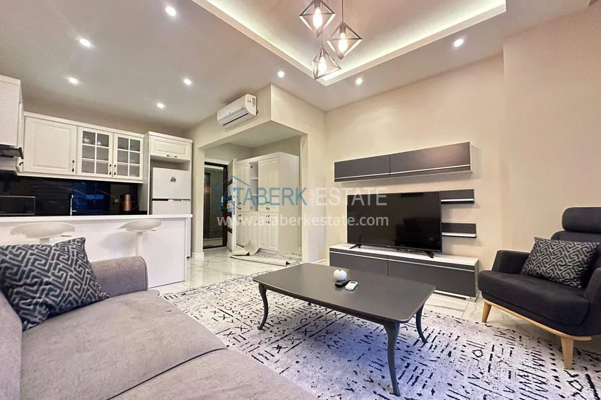 Purchase Apartment 2+1 on the beachfront in Kestel, overlooking the sea 5 