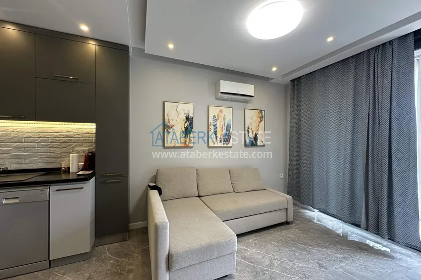 Purchase  1+1 apartment in the center of Alanya, Keykubat beach area - furnished, suitable for a residence permit 6 