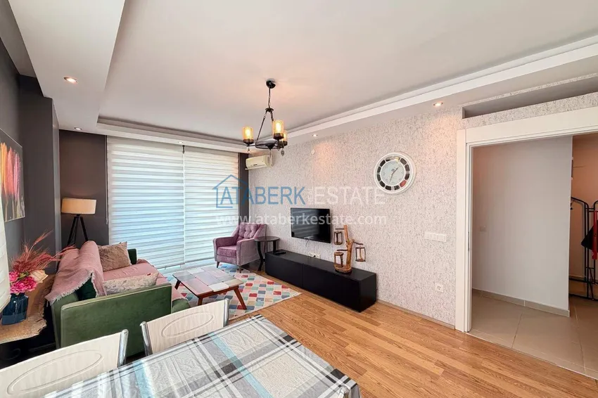 Purchase Apartment 1+1 in Mahmutlar — furniture, partial sea view, 400 m to the beach 6 