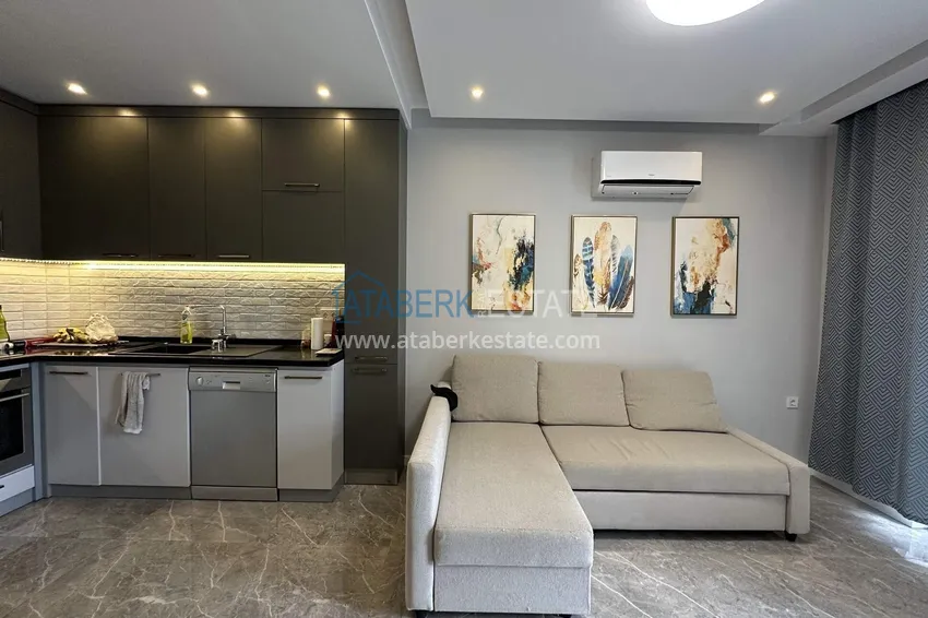 Purchase  1+1 apartment in the center of Alanya, Keykubat beach area - furnished, suitable for a residence permit 7 