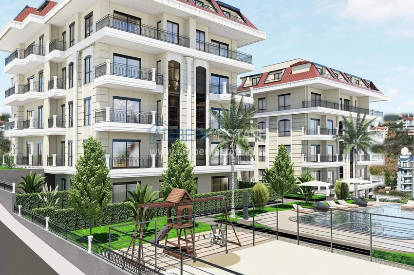 Apartments from a developer with sea views in Kestel — a prestigious complex under construction 7 