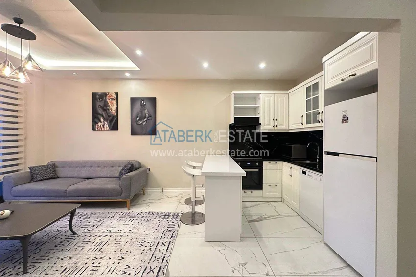 Purchase Apartment 2+1 on the beachfront in Kestel, overlooking the sea 7 