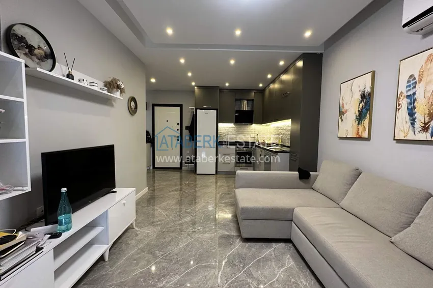Purchase  1+1 apartment in the center of Alanya, Keykubat beach area - furnished, suitable for a residence permit 9 