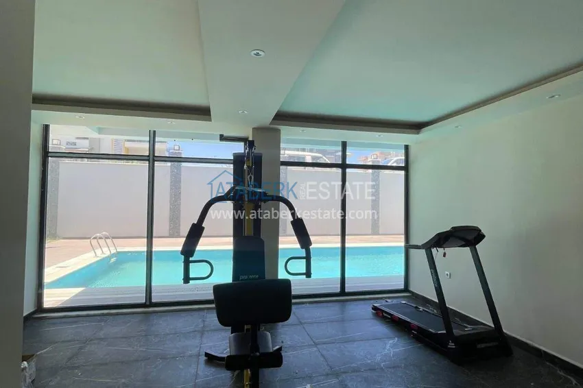 Urgent sale! 1+1 apartment with sea view in Kestel - luxury complex 9 
