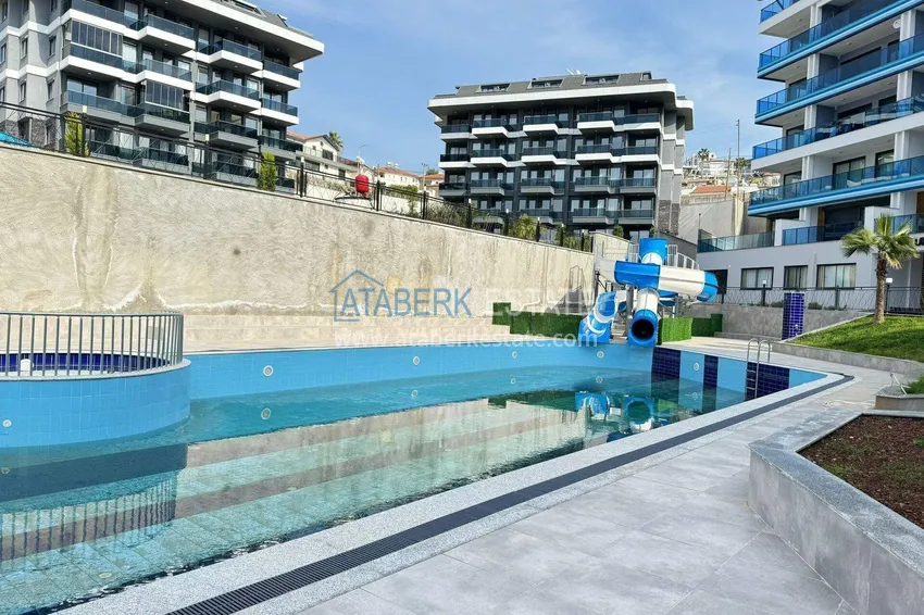 3+1 apartment from the owner in a new complex — Alanya, Kargicak district 7 