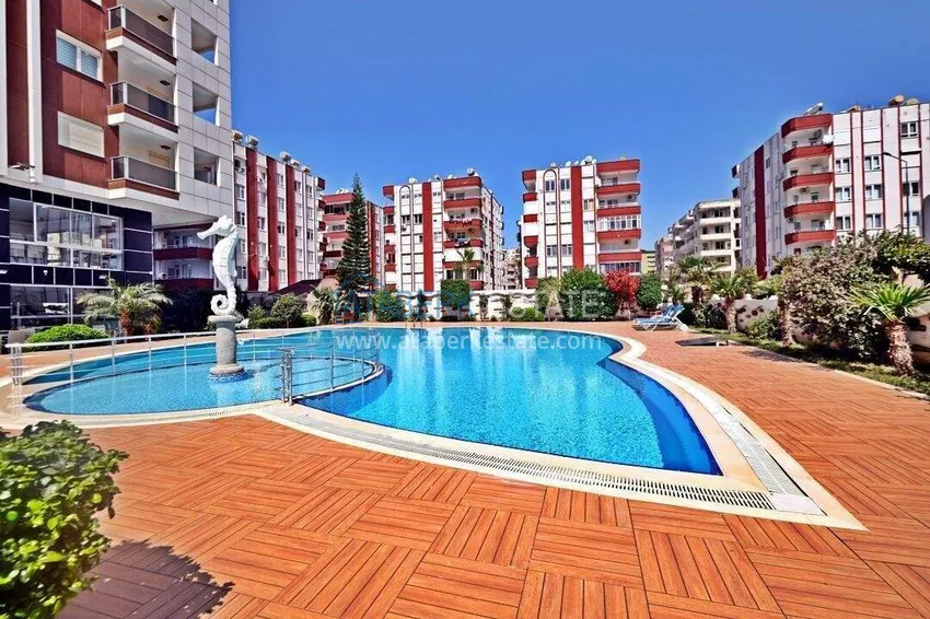 2+1 apartment in Mahmutlar from the owner - furnished and with panoramic sea views  10 