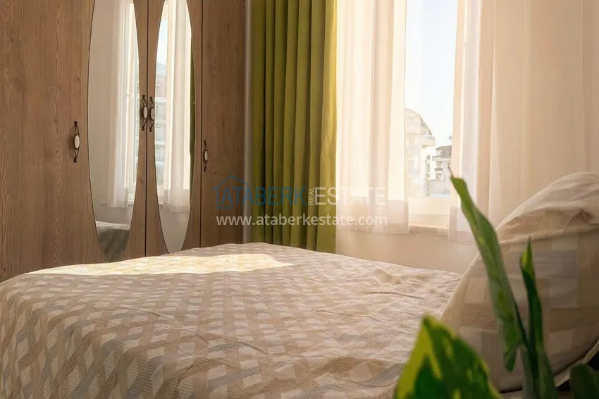 Purchase  Two-room apartment in Alanya, Oba area — 60 m2 furnished and mountain views  10 