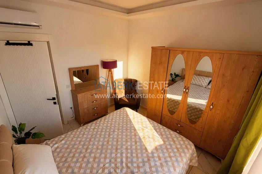 Purchase  Two-room apartment in Alanya, Oba area — 60 m2 furnished and mountain views  11 