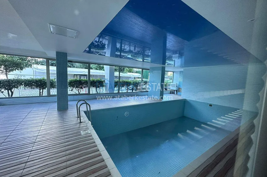 1+1 apartment in Mahmutlar - furniture, glazed balcony, sea view, 200 m to the beach 17 