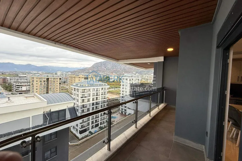 Purchase 2+1 duplex in Mahmutlar with furniture and sea and mountain views 5 