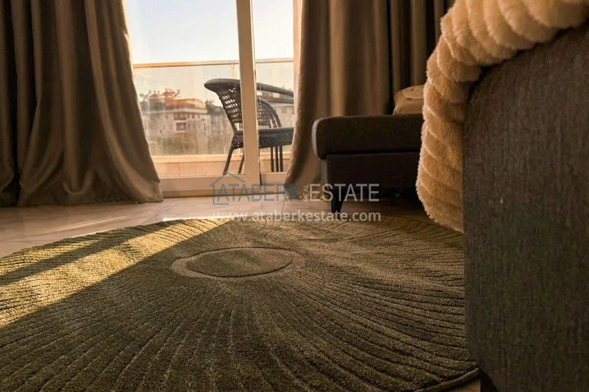 Purchase  Two-room apartment in Alanya, Oba area — 60 m2 furnished and mountain views  5 