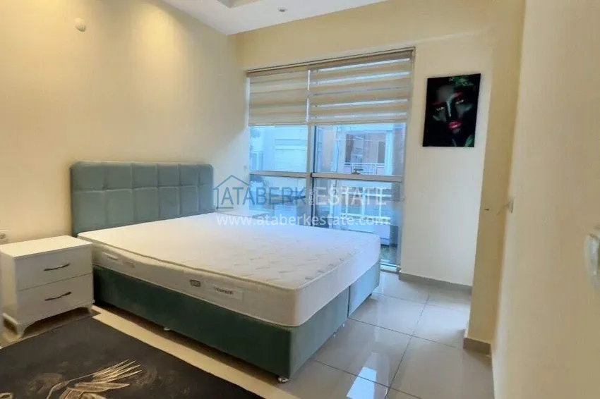 Purchase  Furnished 1+1 apartment near Cleopatra beach - 300 m to the sea, Alanya center 5 