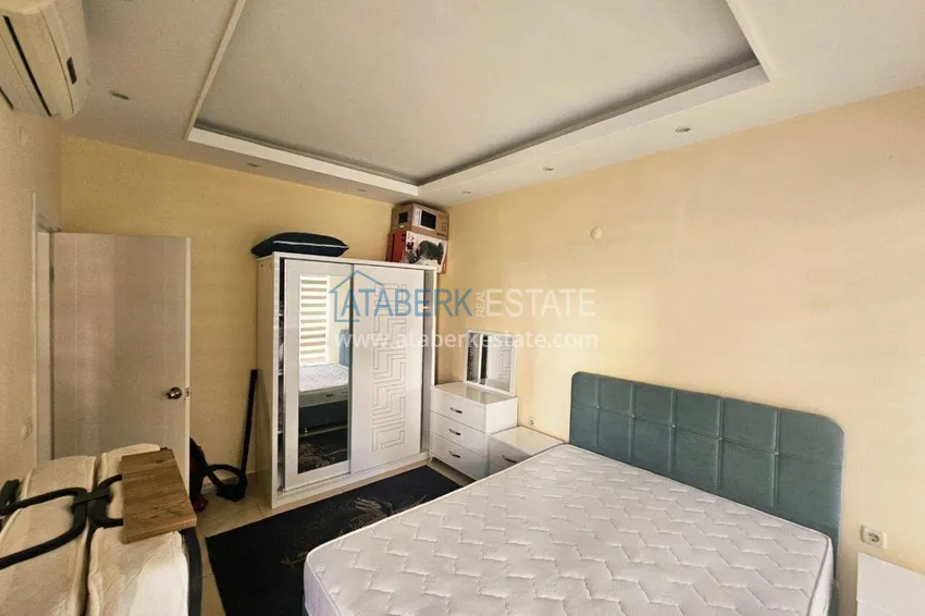 Purchase  Furnished 1+1 apartment near Cleopatra beach - 300 m to the sea, Alanya center 6 