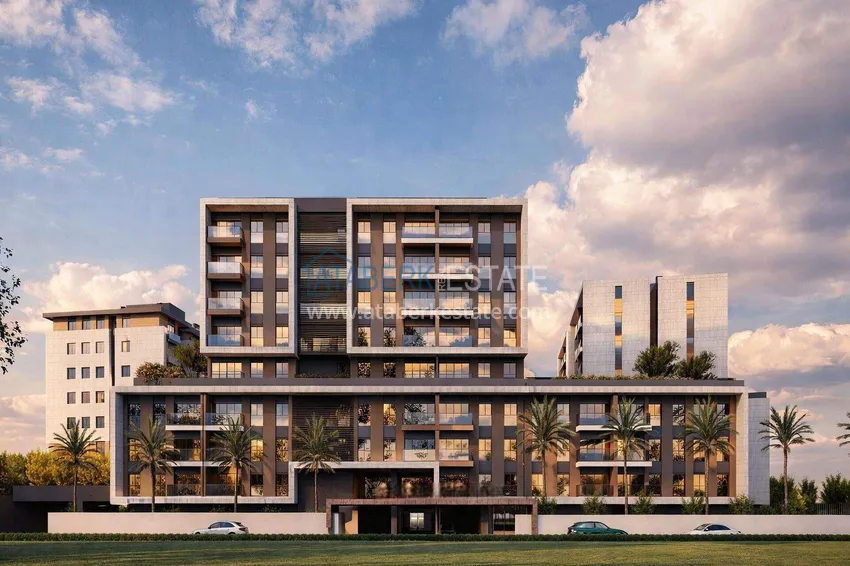 New residential complex under construction in Antalya, Kundu  7 
