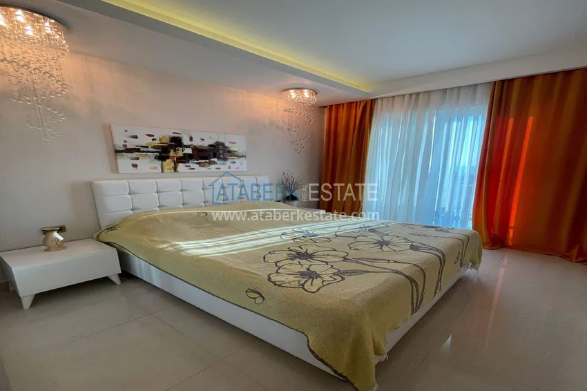 Purchase  1+1 apartment in Mahmutlar - furniture, glazed balcony, sea view, 200 m to the beach 7 