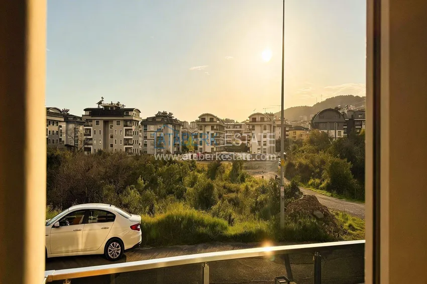 Purchase  Two-room apartment in Alanya, Oba area — 60 m2 furnished and mountain views  8 