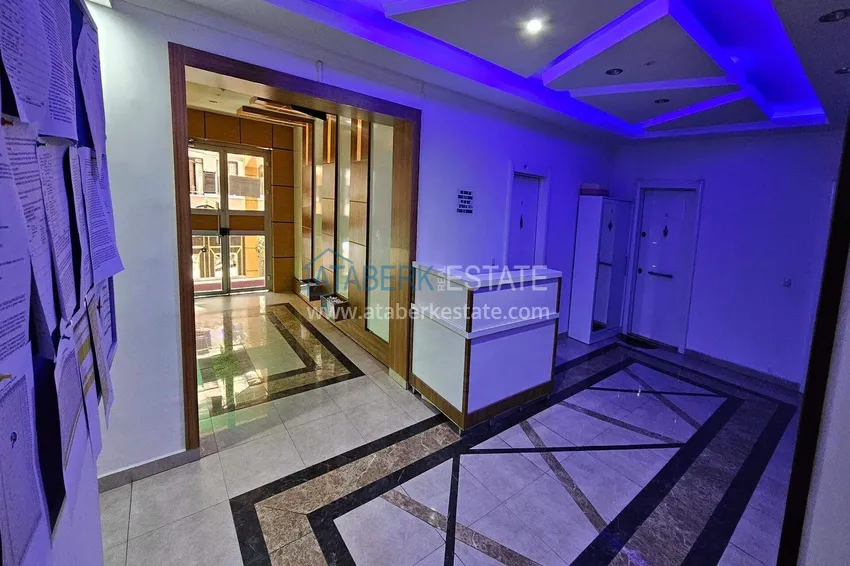 Furnished 1+1 apartment near Cleopatra beach - 300 m to the sea, Alanya center 8 
