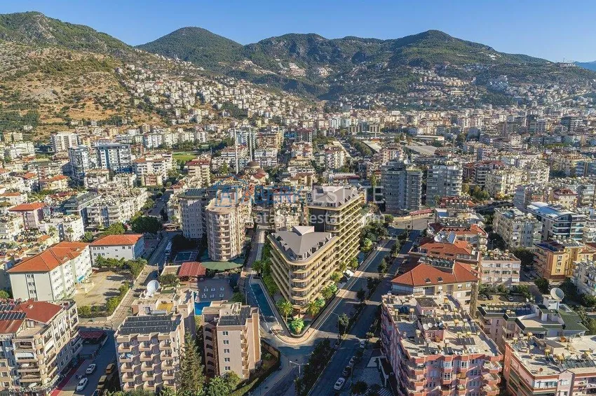 1+1 apartment in the center of Alanya, Cleopatra beach area - sea and fortress view 2 