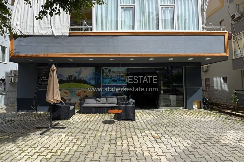 Turnkey office in the center of Alanya, Cleopatra beach area - 300 meters  1 