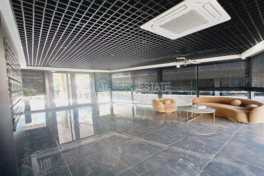 1+1 apartment in the center of Alanya, Cleopatra beach area - sea and fortress view 12 