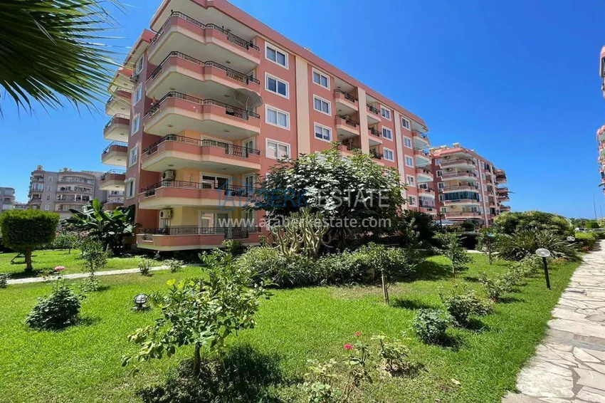 Linear 3+1 apartment on the first line in Mahmutlar - furniture, direct sea view 9 