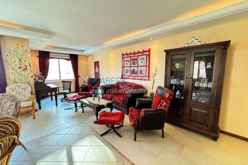 Purchase Linear 3+1 apartment on the first line in Mahmutlar - furniture, direct sea view 10 