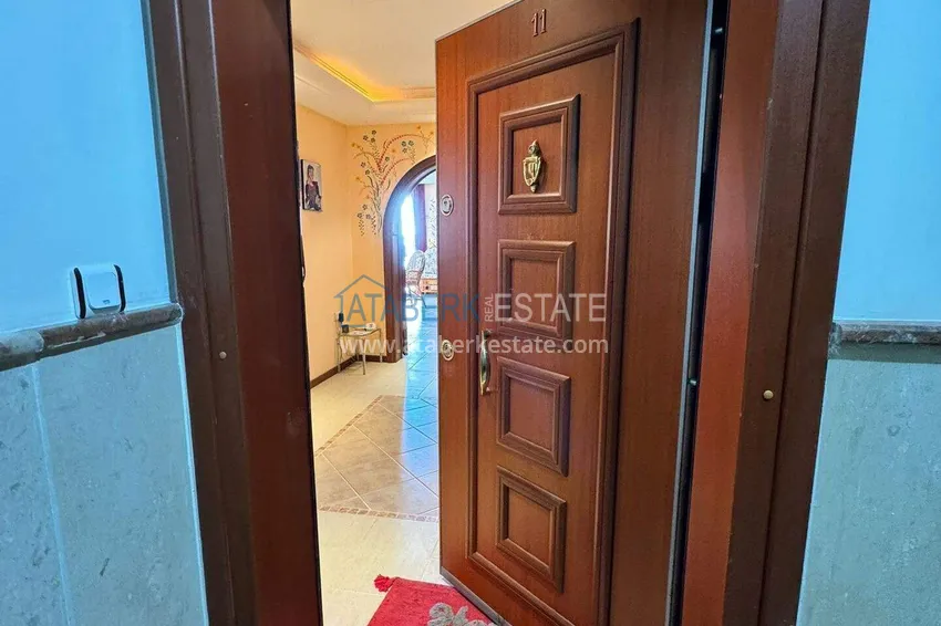 Purchase Linear 3+1 apartment on the first line in Mahmutlar - furniture, direct sea view 1 