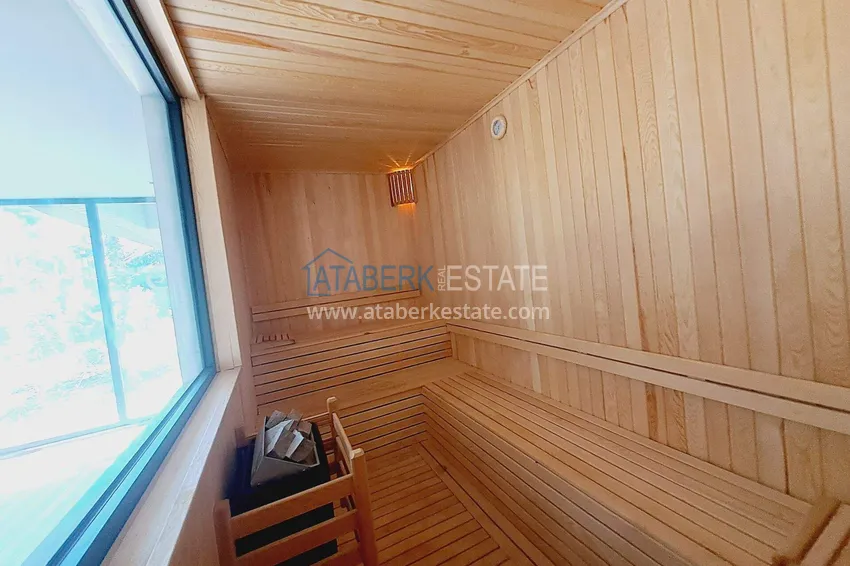 1+1 apartment in the center of Alanya, Cleopatra beach area - sea and fortress view 18 