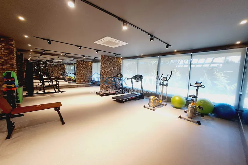 1+1 apartment in the center of Alanya, Cleopatra beach area - sea and fortress view 20 