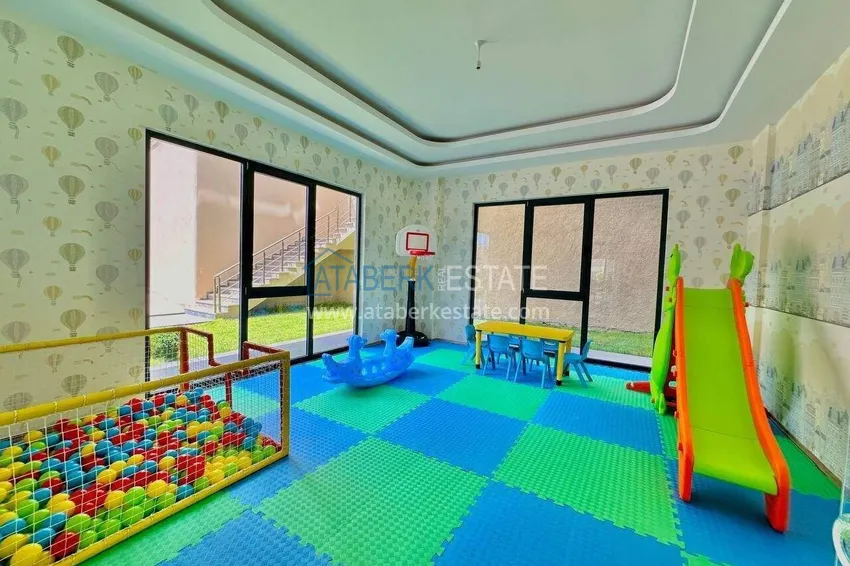 Three-room apartment in the center of Alanya - new property in a comfort-class residence 22 