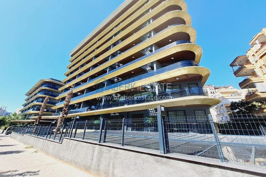 1+1 apartment in the center of Alanya, Cleopatra beach area - sea and fortress view 5 