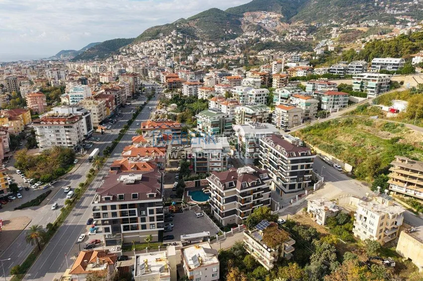 Three-room apartment in the center of Alanya - new property in a comfort-class residence 3 
