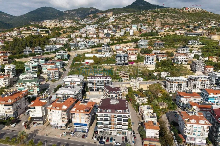 Three-room apartment in the center of Alanya - new property in a comfort-class residence 4 