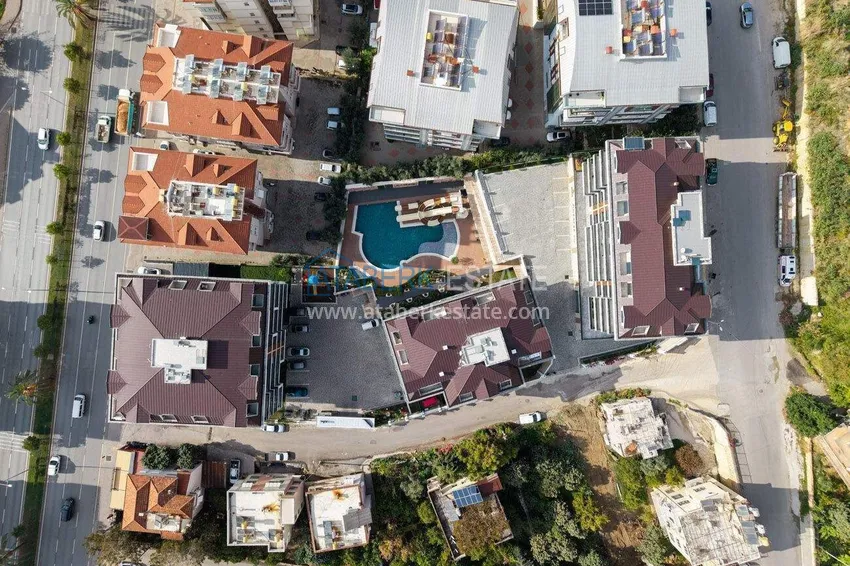 Three-room apartment in the center of Alanya - new property in a comfort-class residence 5 